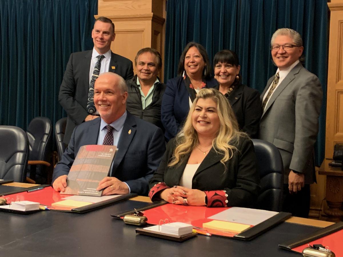 Treaty Commission meets with Premier Horgan November 2019