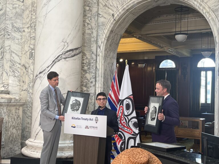 Kitselas Treaty legislation introduced in the Legislative Assembly of BC